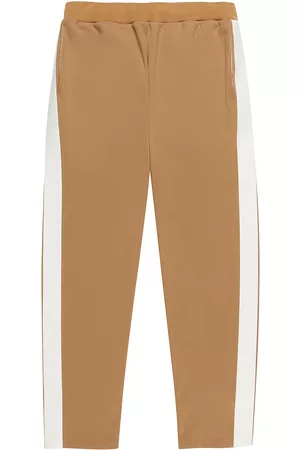 Bally Men Sweatpants - Men's Tapered Drawstring Track Pants - Deserto - Size Medium - Deserto - Size Medium