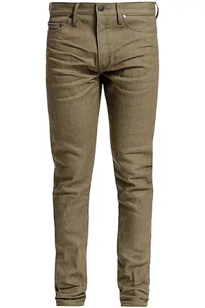 JOHN ELLIOTT Men Slim Jeans - Men's The Cast 2 Slim Tapered-Fit Jeans - Spruce - Size 38 - Spruce - Size 38