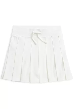 Ralph Lauren Girls Skirts - Little Girl's & Girl's Pleated Skirt - Deckwash White - Size 7 - Deckwash White - Size 7