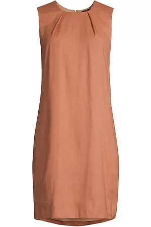 Kobi Halperin Women Sleeveless Dresses - Women's Peyton Sleeveless Minidress - Terracotta - Size Medium - Terracotta - Size Medium