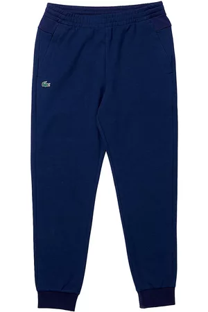 Lacoste Men Sweatpants - Men's Mesh-Paneled Trackpants - Navy - Size Large - Navy - Size Large