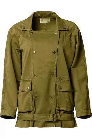 Current/Elliott Women Jackets - Women's The Regiment Jacket - Basil - Size XS - Basil - Size XS