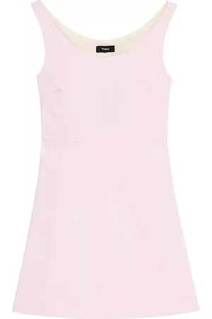 THEORY Women Mini Dresses - Women's Ballerina Minidress - Soft Pink - Size 00 - Soft Pink - Size 00