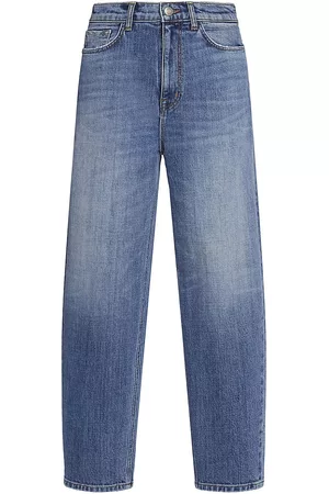Current/Elliott Women Straight Jeans - Women's The Jaunt Straight Jeans - Dunes - Size 23 - Dunes - Size 23