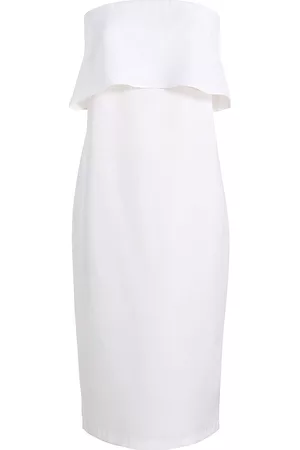 CARESTE Women Strapless Dresses - Women's Chloe Strapless Cape Dress - White Sand - Size 00 - White Sand - Size 00