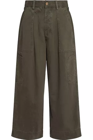 Current/Elliott Women Pants - Women's The Spectrum Pants - Basil - Size 23 - Basil - Size 23