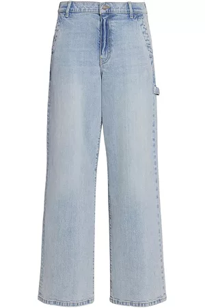 Current/Elliott Women Jeans - Women's The Painter Flared Jeans - Salt Water - Size 23 - Salt Water - Size 23
