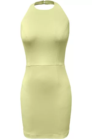 Dress The Population Women Bodycon Dresses - Women's Oaklyn Bodycon Minidress - Celery Juice - Size Medium - Celery Juice - Size Medium