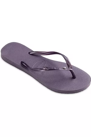 Havaianas Flip Flops - Women's Kid's Slim Crystal Swarovski II Flip-Flops - Purple - Size 9 (Toddler) - Purple - Size 9 (Toddler)