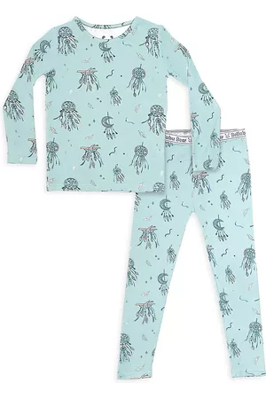 BELLABU BEAR Sets - Baby Boy's, Little Boy's & Boy's Dreamcatcher Print Pajamas Set - Bright Blue - Size 5 - Bright Blue - Size 5