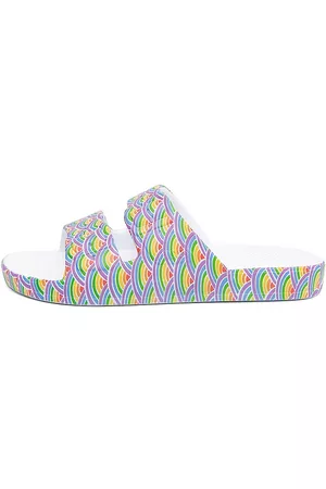 Freedom Moses Sandals - Little Kid's & Kid's Moses Printed Air-Injected Sandals - Sun Multi - Size 8 (Toddler) - Sun Multi - Size 8 (Toddler)