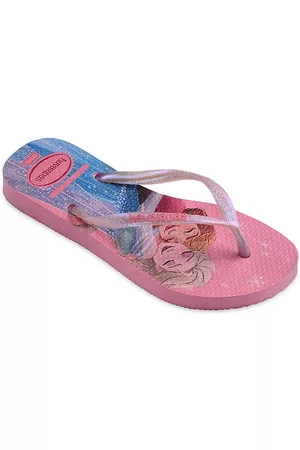 Havaianas Flip Flops - Women's Kid's Slim Disney Princess Glitter Flip-Flops - Pink Lemonade - Size 10 (Toddler) - Pink Lemonade - Size 10 (Toddler)