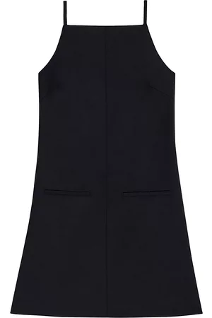 THEORY Women Sleeveless Dresses - Women's Square-Neck Sleeveless Minidress - Black - Size 6 - Black - Size 6
