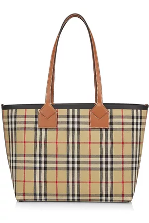 BURBERRY: Chess bag in grained leather - Pearl