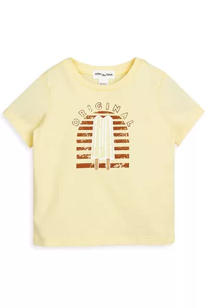 Miles The Label Boys T-Shirts - Baby Boy's & Little Boy's 'Original' Popsicle T-Shirt - Yellow - Size 3 Months - Yellow - Size 3 Months