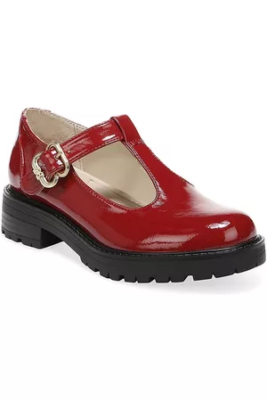 Sam Edelman Girls Loafers - Little Girl's & Girl's Taelor Loafers - Dark Red - Size 1 (Child) - Dark Red - Size 1 (Child)