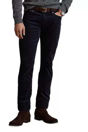 Ralph Lauren Men Belts - Men's Slim-Fit Five-Pocket Style - Classic Chairman Navy - Size 30 - Classic Chairman Navy - Size 30