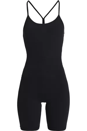 Splits59 Women Jumpsuits - Women's Airweight Short Jumpsuit - Black - Size XS - Black - Size XS