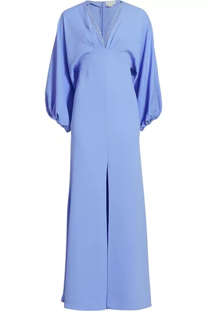 Sachin & Babi Women Evening Dresses & Gowns - Women's Gabby Bead-Embellished Gown - Cornflower Blue - Size 2 - Cornflower Blue - Size 2
