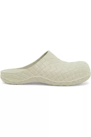 Bottega Veneta Men Clogs - Men's Beebee Clog Sandals - Metallic Mist - Size 7 - Metallic Mist - Size 7