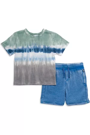 Splendid Boys Sets - Baby Boy's & Little Boy's Surf Tie-Dye T-Shirt & Shorts Set - Lapis Tie Dye - Size 12 Months - Lapis Tie Dye - Size 12 Months