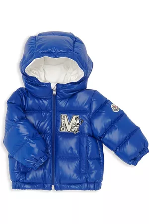 Moncler Boys Jackets - Baby Boy's & Little Boy's Arslan Down Jacket - Blue - Size 3 Months - Blue - Size 3 Months