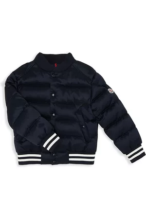 Moncler Boys Bomber Jackets - Baby Boy's & Little Boy's Dives Down Bomber Jacket - Navy - Size 3 Months - Navy - Size 3 Months