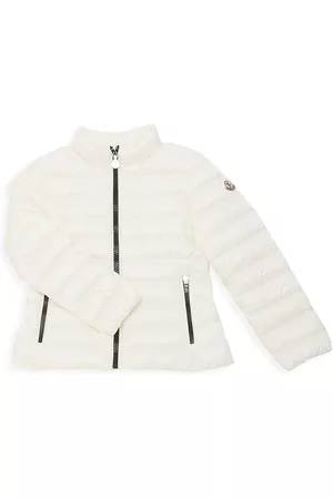Moncler Puffer Jackets - Little Kid's & Kid's Kaukura Puffer Jacket - White - Size 4 - White - Size 4