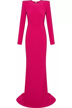 Zhivago Women Evening Dresses & Gowns - Women's Forte Floor-Length Jersey Gown - Cerise - Size 2 - Cerise - Size 2