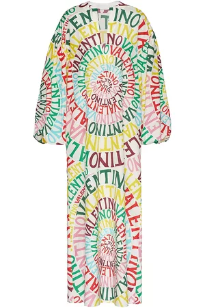 VALENTINO Women Tunic Dresses - Women's Loop Caftan Dress in Popeline - Size 4 - Size 4