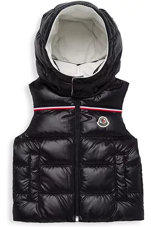 Moncler Jackets - Baby's & Little Kid's Peter Down Vest - Navy - Size 3 Months - Navy - Size 3 Months