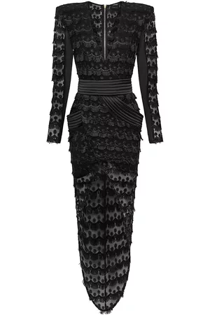 Zhivago Women Evening Dresses & Gowns - Women's It's Over Lace High-Low Gown - Black - Size 8 - Black - Size 8