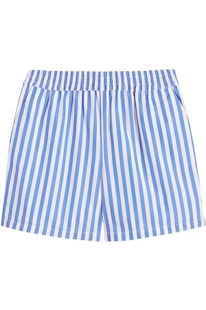 Hill House Boys Swim Shorts - Little Boy's & Boy's Leo Short - Blueberry Stripe - Size 3 - Blueberry Stripe - Size 3