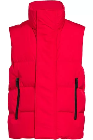Dsquared2 Men Gilets - Men's Puff Down Vest - Red Pepper - Size 38 - Red Pepper - Size 38