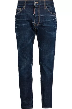 Dsquared2 Men Jeans - Men's Cool Guy Jeans - Navy Blue - Size 34 - Navy Blue - Size 34