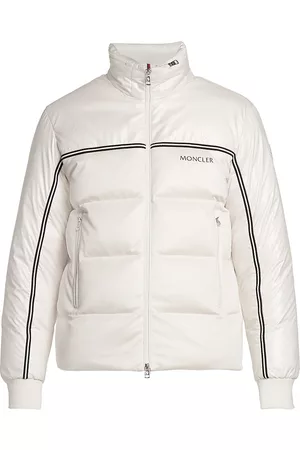 Moncler Men Puffer Jackets - Men's Michael Padded Jacket - White - Size Large - White - Size Large