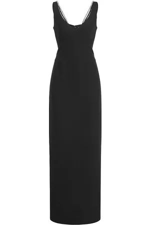 Halston Heritage Women Evening Dresses & Gowns - Women's Alivia Gown - Black - Size 0 - Black - Size 0