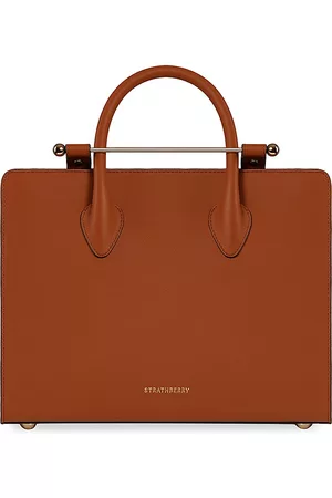 Strathberry Colorblock Leather Tote Bag