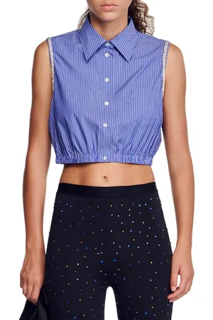 Sandro Crop Tops - Women - 93 products | FASHIOLA.com