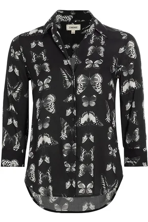 L'AGENCE Jane Butterfly Print Camisole
