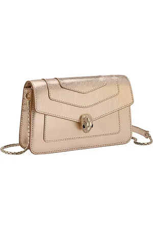 BVLGARI Serpenti Cabochon Karung Mini Bag - Milky Opal