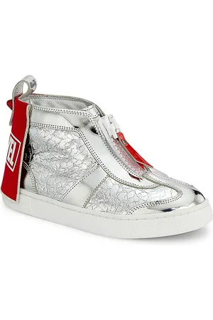 Christian Louboutin Funnytopi Crystal Embellished High Top Sneaker