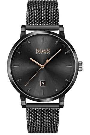 Hugo Boss Orlado Reversible Black Ion-Plated Bracelet