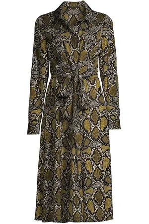 Rue La La — Kobi Halperin Ashlee Printed Silk-Blend Mini Dress in