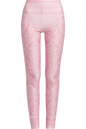 Light Pink Lace Leggings