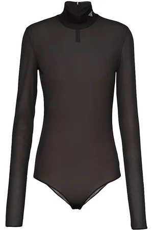 Jora Long Sleeve Bodysuit - Black