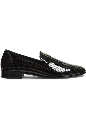 Giuseppe Zanotti Idle Run quilted leather zip-up loafers - Black