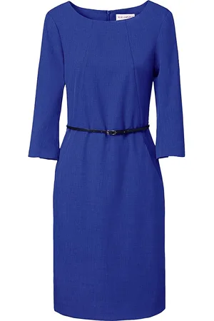 Pepper Dress - Washable Silk Charmeuse :: Galaxy Blue – M.M.LaFleur