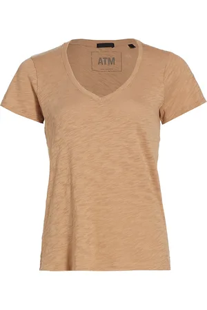 ATM Anthony Thomas Melillo Women's Pima Cotton Short Sleeve Baby