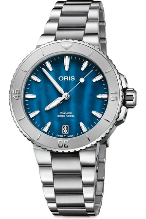 Oris Aquis Date Mother-Of-Pearl Dial Watch